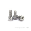 Stainless Steel Cross Recessed Hex Head Combination Screws